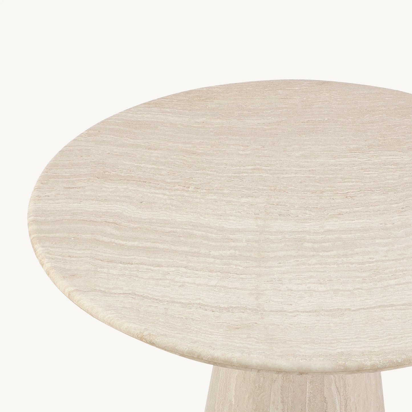 Tavolo pranzo Concordia in travertino