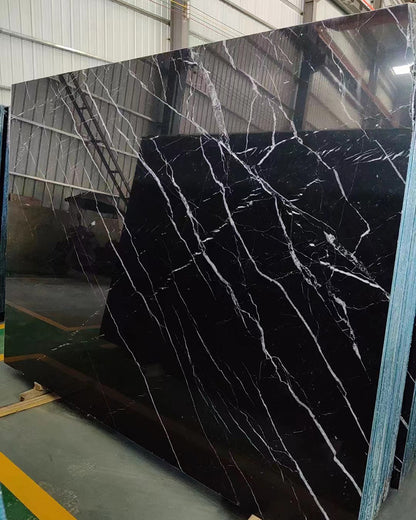 Tavolo da Pranzo “ROUGE” marmo nero marquinia