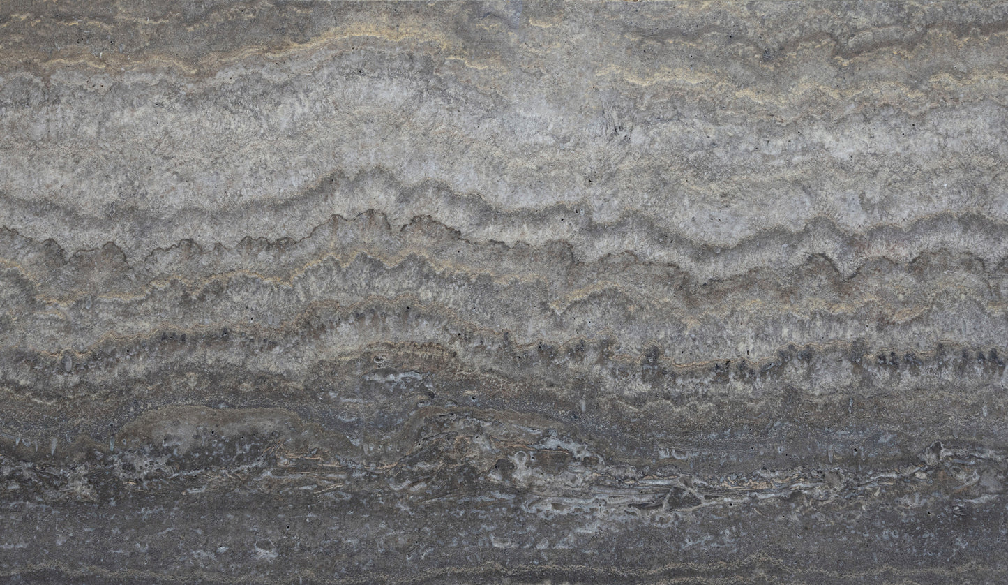 Piano tavolo in marmo travertino silver