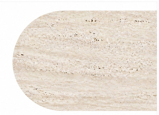 HEXA —  Tavolo in Travertino naturale